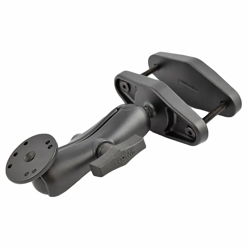 Ram Square Post Clamp With Articulating Arm For 4-Inch Posts 1