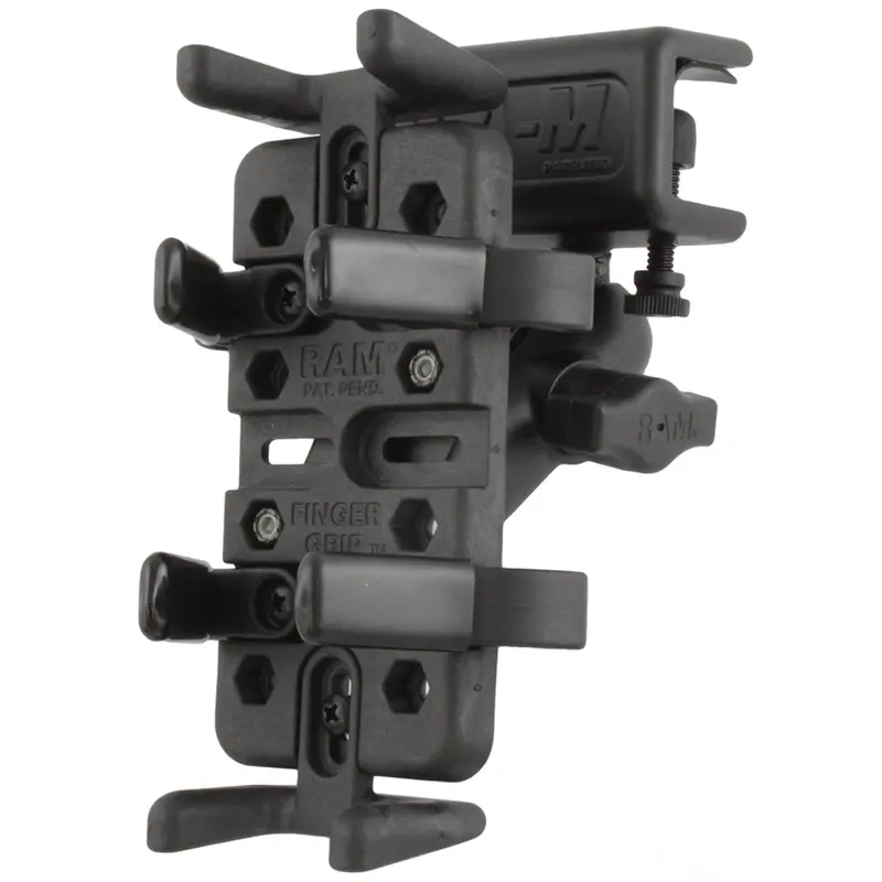 Ram Universal Finger Grip Glare Shield Clamp Mount For Vehicles 1