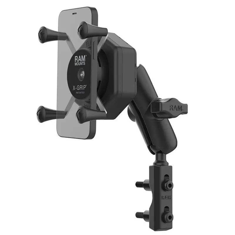Ram X-Grip Phone Mount With Vibe-Safe Technology And Reservoir-Mount Base 1