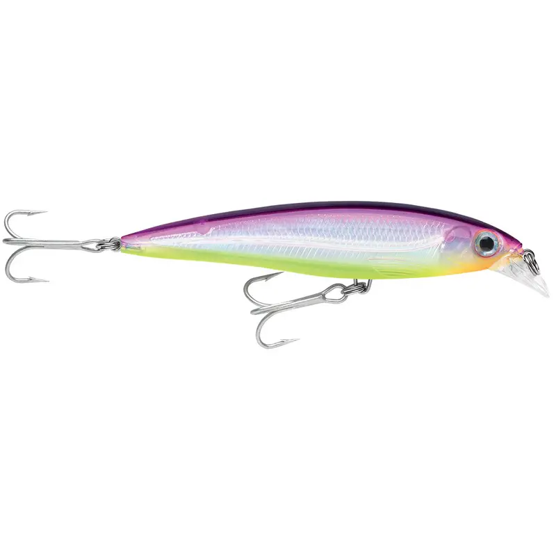 Rapala X-Rap Saltwater – 4" Purple Chartreuse Hard Bait [Sxr10Prch] 1