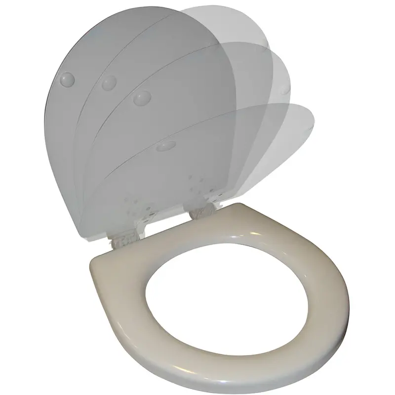 Raritan 1238Sc Slow-Closing Toilet Seat And Lid – White 1
