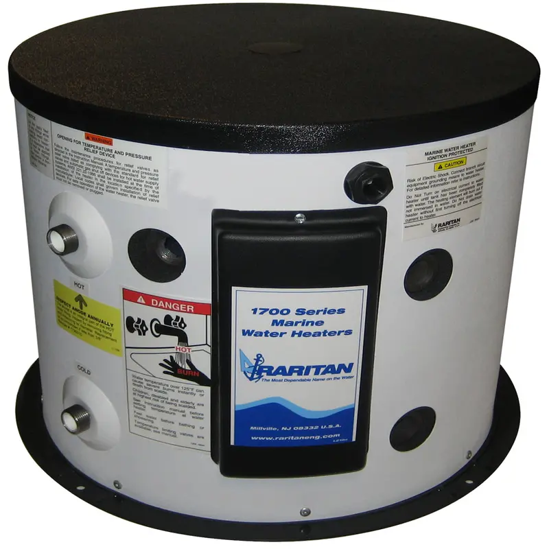 Raritan 20-Gallon Marine Hot Water Heater With Heat Exchanger – 120V Ac [172011] 1