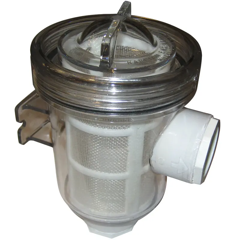 Raritan Rws Raw Water Strainer With Clear Cover And Drain Plug 1
