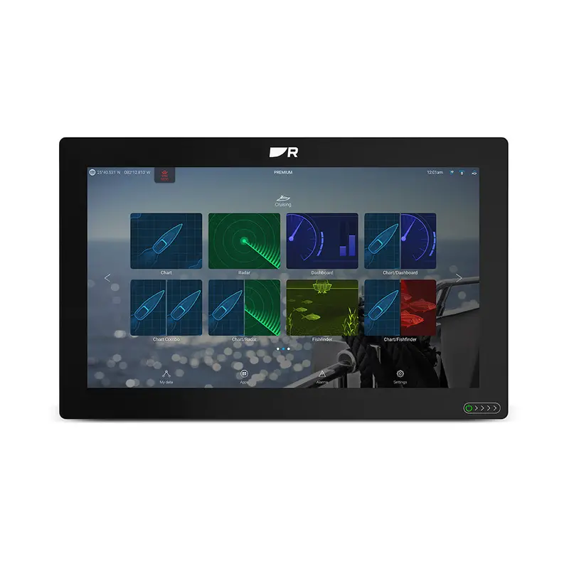 Raymarine Axiom 2 Xl 16" (15.6") Multifunction Display With Sd Card Reader & Alarm Cable 1