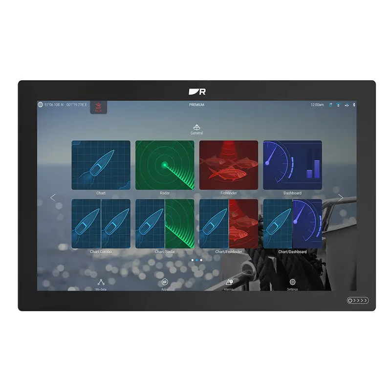 Raymarine Axiom 2 Xl 22" Multifunction Display With Sd Card Reader & Alarm Cable 1
