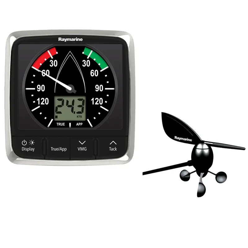 Raymarine I60 Wind Display System With Masthead Wind Sensor (E70150) 1