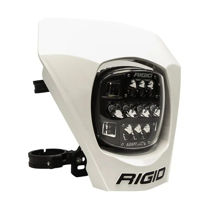 Rigid Adapt Xe License Plate Mount – White Finish – Model 300419 1