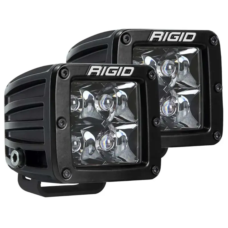 Rigid D-Series Pro Dually Spot Pair – Midnight Edition, Surface Mount 1