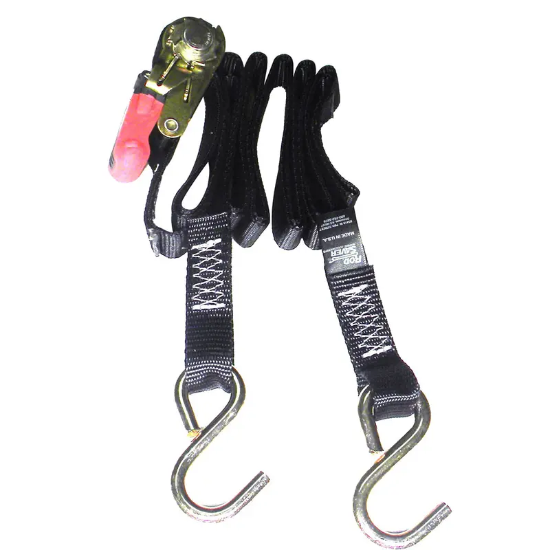 Rod Saver 1-Inch Ratchet Gunwale Tie-Down Strap – 13-Inch Length [R1Gw13] 1