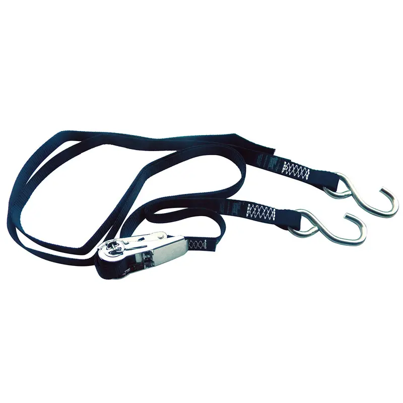 Rod Saver Stainless Steel Ratchet Gunwale Tie-Down – 1" X 10" [Ssrgw10] 1