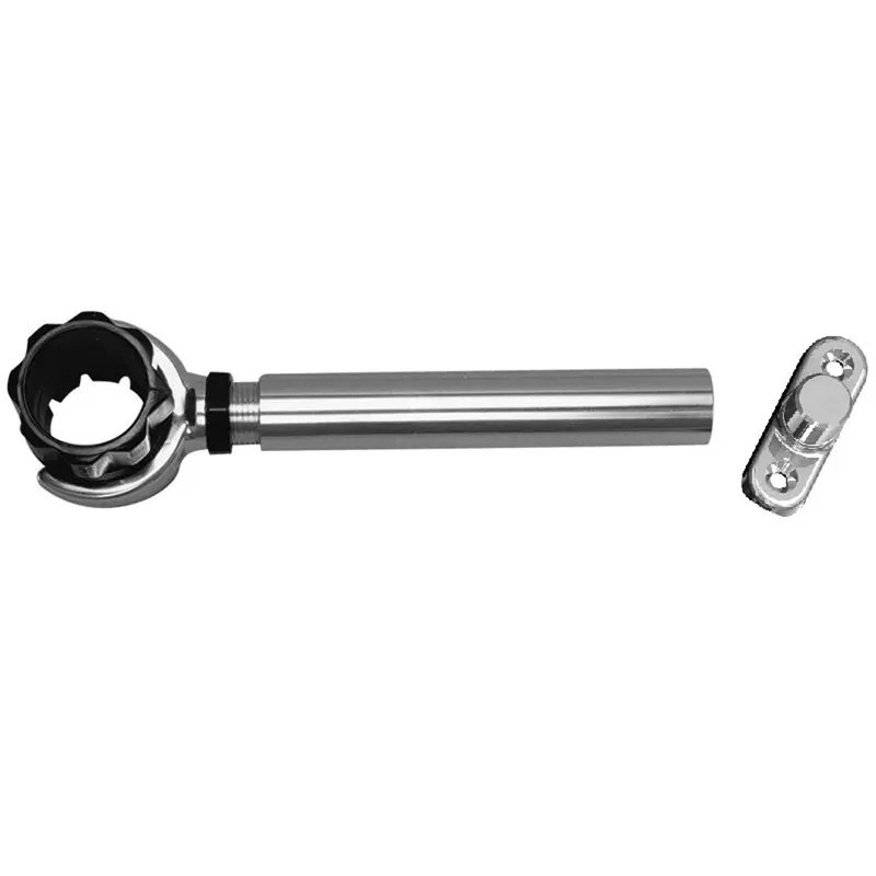 Rupp Threaded Antenna Support With 6-Inch Pipe Mount And 1.5-Inch Collar 1