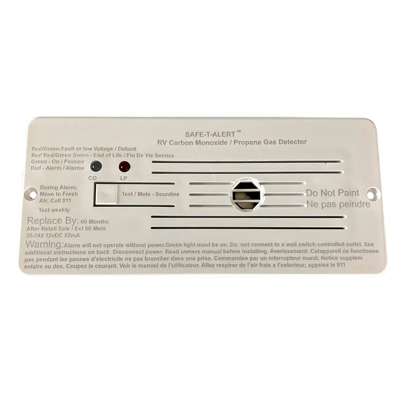Safe-T-Alert 35-742 Flush-Mount Dual Gas Alarm – Co & Propane – White 1