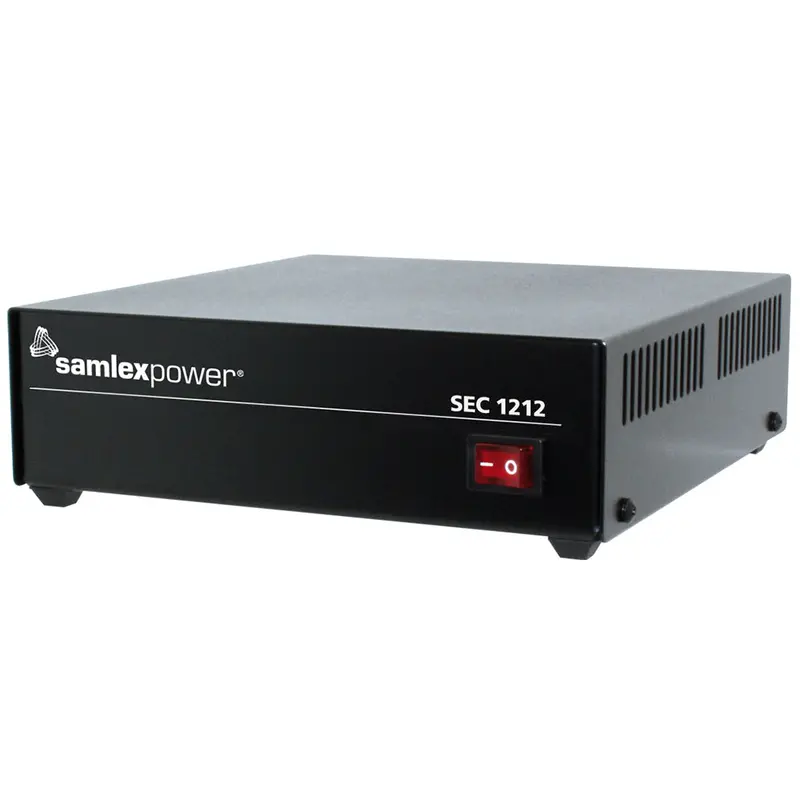 Samlex Sec-1212 Desktop Power Supply – 120V Ac To 12V Dc, 10A Output [Sec-1212] 1