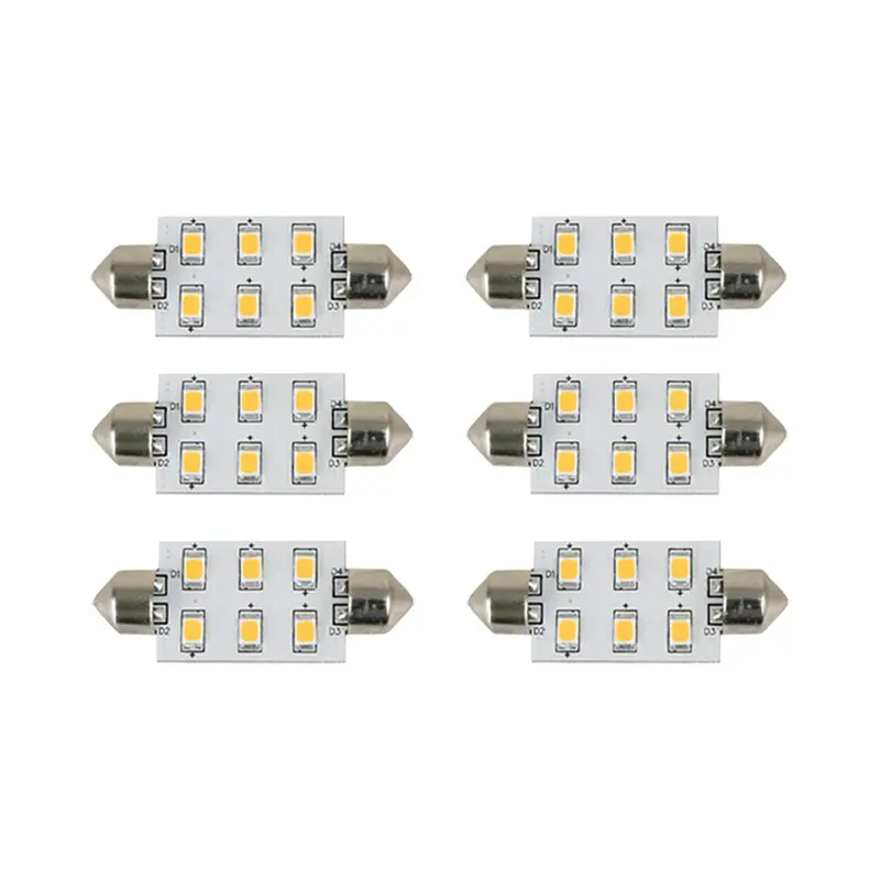 Scandvik 41162 Warm White Led Replacement Bulbs – 6-Pack [41162] 1