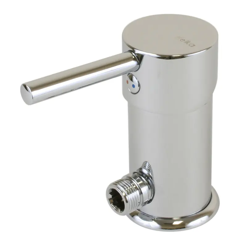 Scandvik Compact Single-Lever Deck-Mount Mixer – Compatible With 3/8" And 1/2" Fittings – Model 16201 1