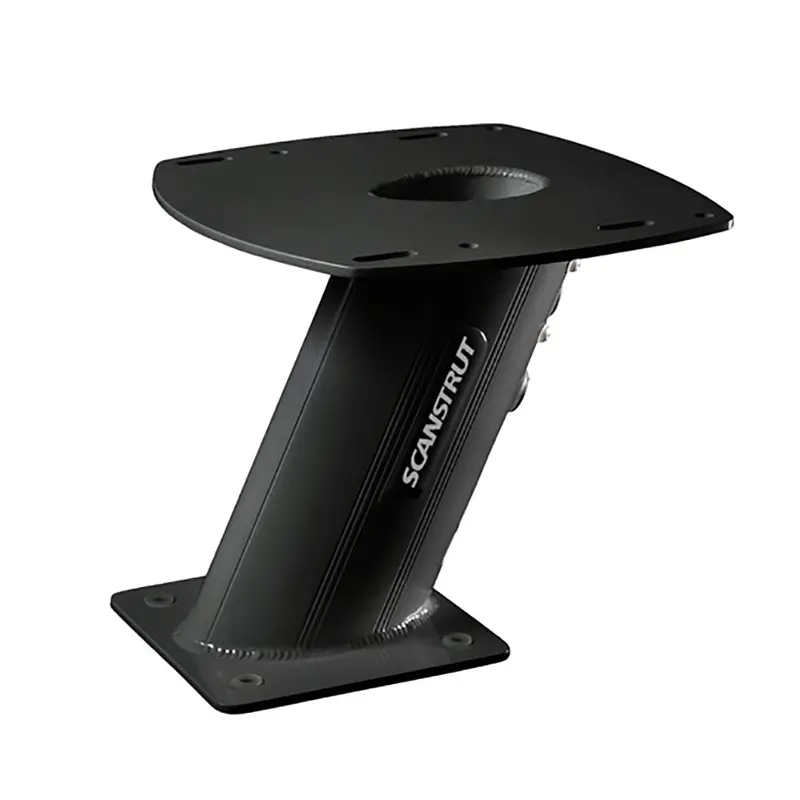Scanstrut Apt-250-01-Blk 10-Inch Aft-Leaning Powertower Radar Mount – Black Aluminum 1