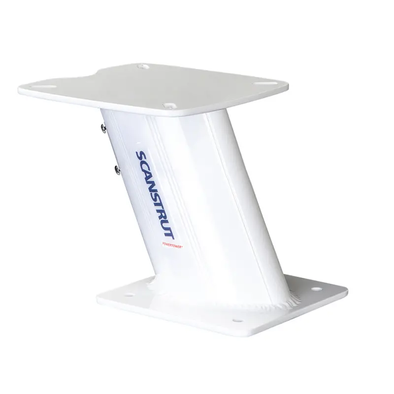 Scanstrut Apt-250-02 Aluminum Radar Mount – 10" Aft-Leaning Powertower [Apt-250-02] 1