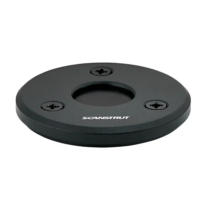 Scanstrut Black Anodized Aluminum Low-Profile Cable Seal For 9–14Mm Cables & Up To 21Mm Connectors 1