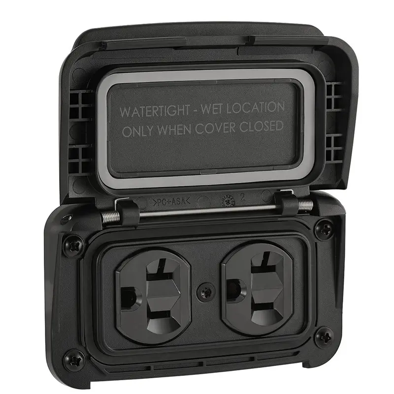 Scanstrut Ventura Dual Ac Power Outlet – 125V, 20A Marine Grade 1