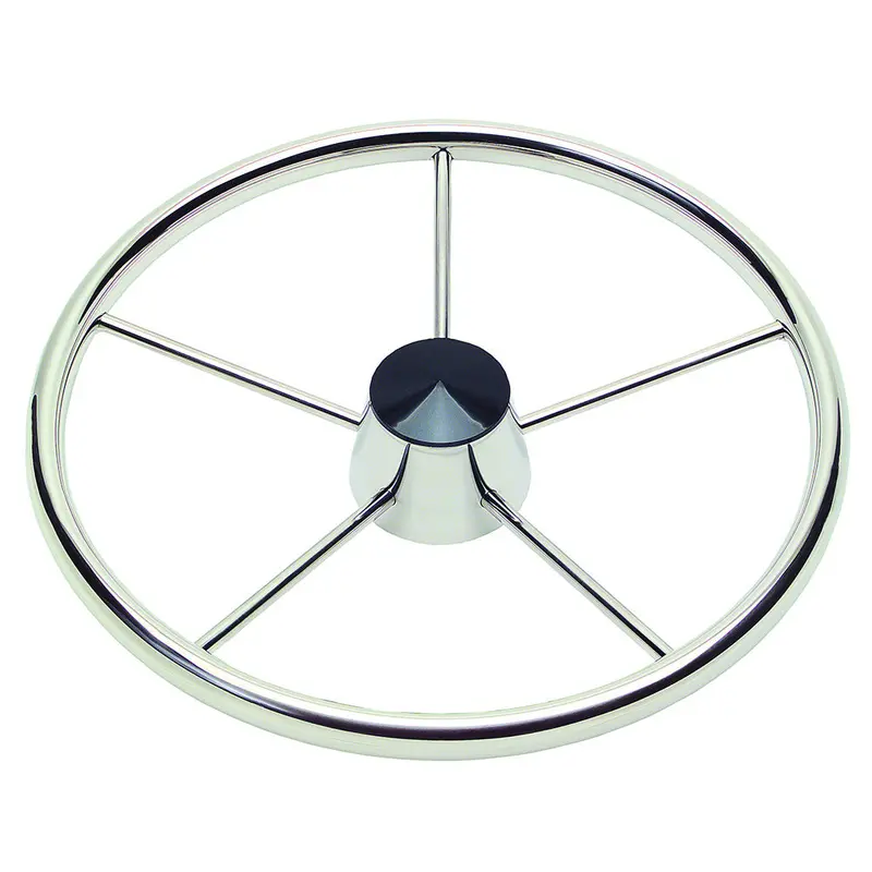 Schmitt Marine Destroyer Model 170 13.5-Inch Heavy-Duty Steering Wheel – Compatible With 3/4" Tapered Shafts (1721321-R) 1