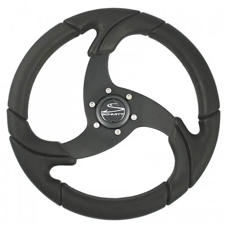 Schmitt Marine Folletto 14.2" Polyurethane Wheel – Black, Tapered Shaft, Pu021104-R 1