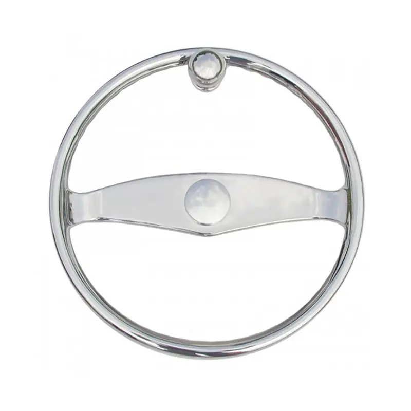 Schmitt Marine Ongaro Steering Wheel – 15.5", Includes Knob, Fits 3/4" Teleflex Tapered Shaft 1