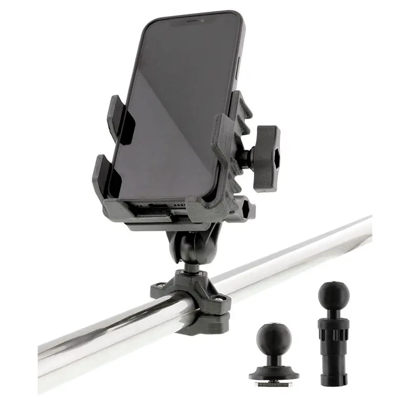 Scotty 0139 Universal Phone Mount With Post And Track Rail Attachment 1