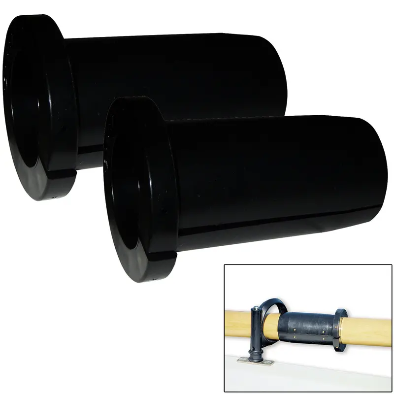Scotty 101 Black Oar Collars – Set Of Two 1
