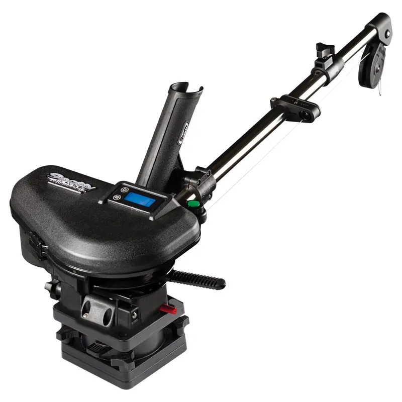 Scotty 2106 Hp Depthpower Electric Downrigger – 60" Ss Telescoping Boom With Single Rod Holder 1