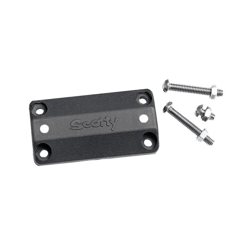 Scotty 242 Rail Mounting Adapter – 7/8" To 1" Diameter Compatible [242-Bk] 1