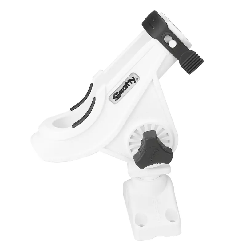 Scotty 280 Spinning & Baitcasting Rod Holder With 241 Mount – White 1
