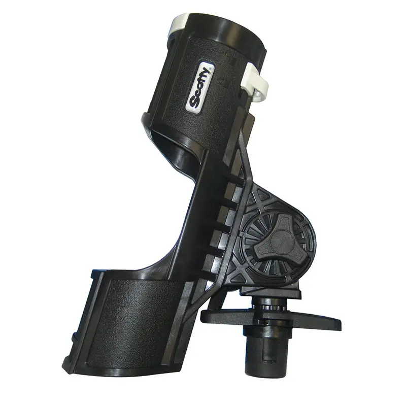 Scotty Orca Rod Holder – Includes 244 Flush-Mount Deck Plate [401-Bk] 1
