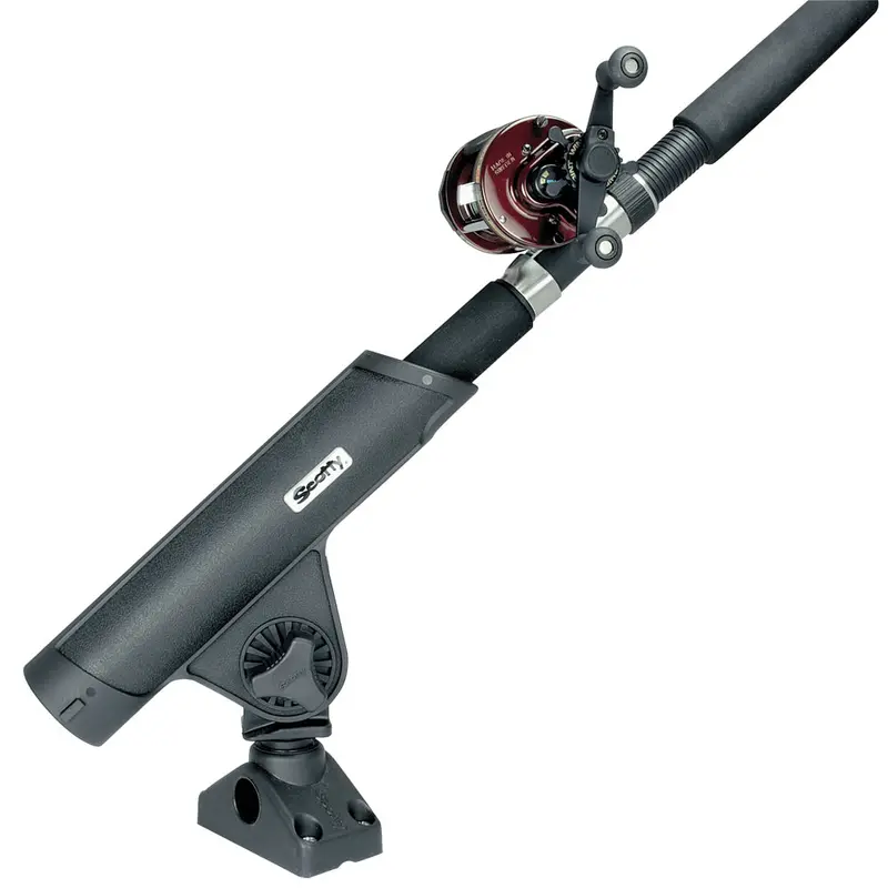Scotty Rodmaster Ii Adjustable Rod Holder With 241 Mounting Base – Black 1