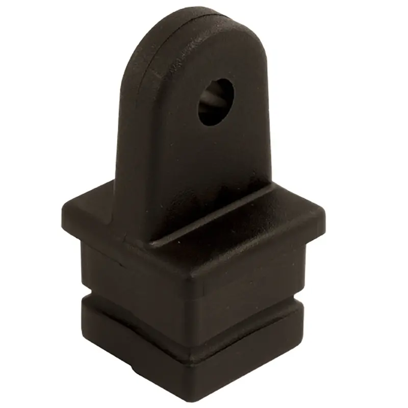 Sea-Dog 1" Black Nylon Square Tube Top Insert – Non-Corrosive Option [273580-1] 1