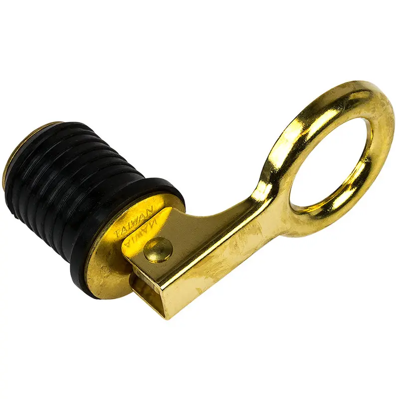 Sea-Dog Brass Snap-Handle Drain Plug – 1" Npt 1