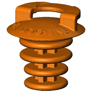 Sea-Dog Emergency Deck Fill Plug – Quick-Access Marine Sealing Cap [357390-1] 1