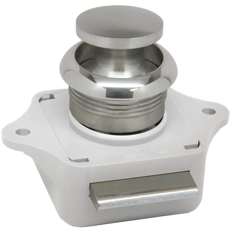 Sea-Dog Push-Button Rim Latch – Corrosion-Resistant Stainless And Plastic Housing 1