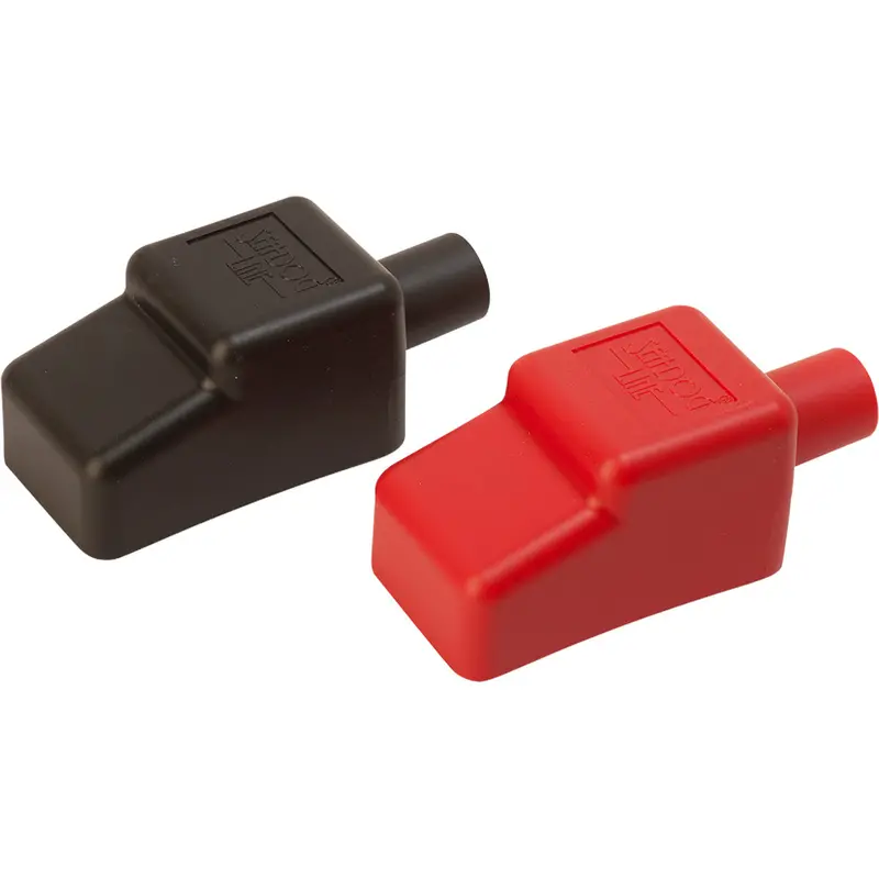 Sea-Dog Red/Black Battery Terminal Covers – 5/8-Inch Size – Model 415115-1 1