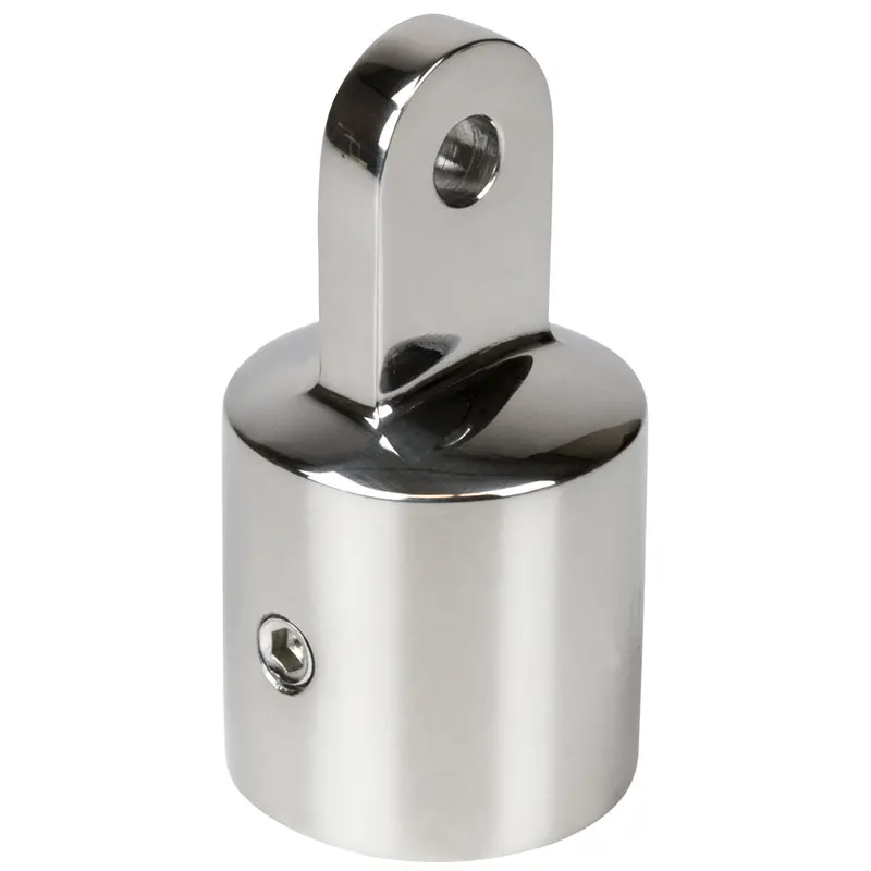 Sea-Dog Stainless Top Cap For 1" O.D. Tubes – 1/4" Pin Design [270101-1] 1