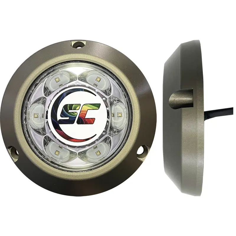 Shadow-Caster Sc3 Full-Color Underwater Light – 12-Color Standard Or Unlimited Via Shadow-Net [Sc3-Cc-Alsm] 1