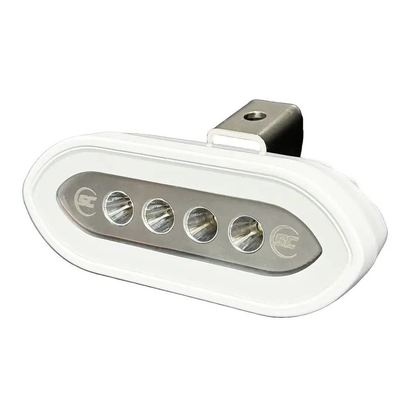 Shadow-Caster Scm-Slb4X-Gw-Wh Bracket-Mount Spreader Light — White Housing, White Leds 1