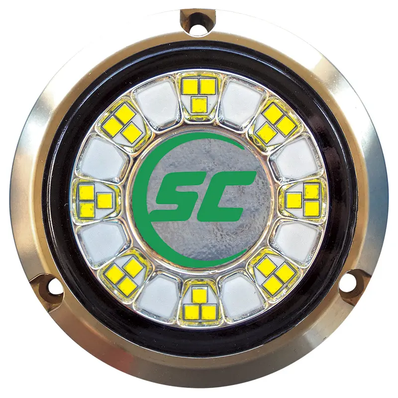 Shadow-Caster Scr-24 Bronze Underwater Led Light – 24 Leds, Aqua Green [Scr-24-Ag-Bz-10] 1