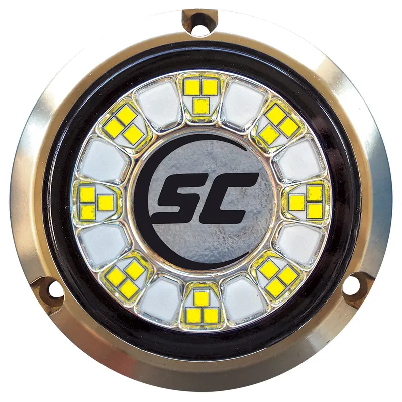 Shadow-Caster Scr-24 Bronze Underwater Led Light – 24 Leds, Great White [Scr-24-Gw-Bz-10] 1