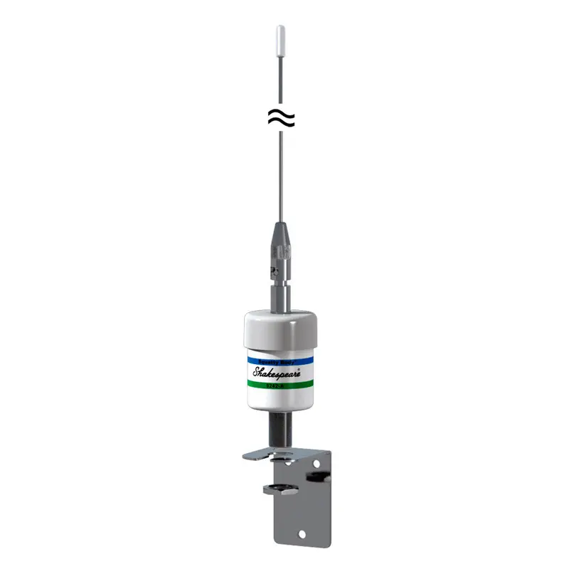 Shakespeare 36" Stainless Steel Vhf Whip Antenna — End-Fed, Low-Profile, No Cable Included (Model 5242-A) 1