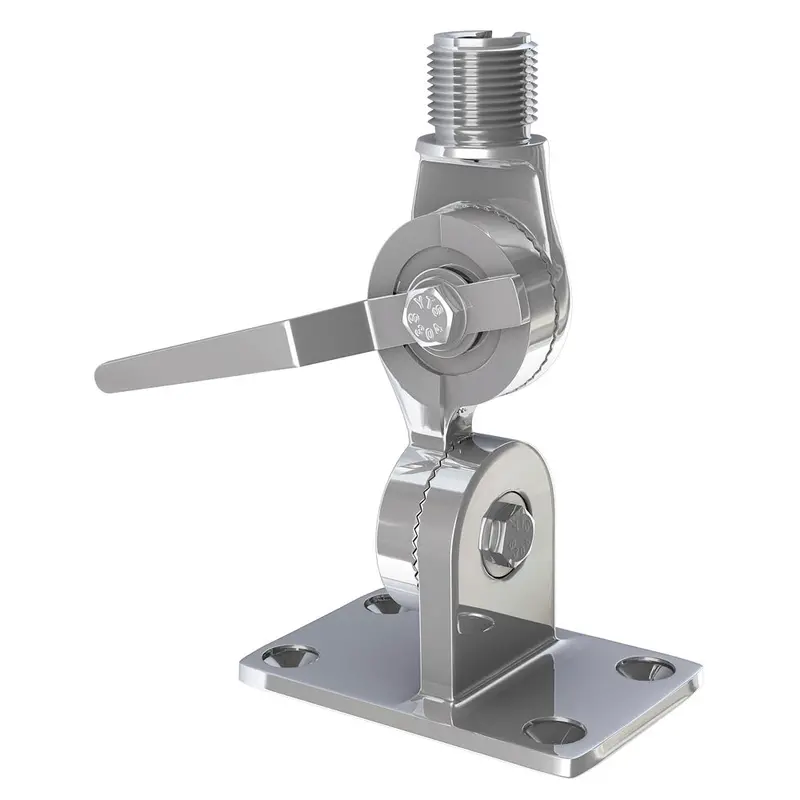 Shakespeare 4187 Stainless Steel Ratchet Antenna Mount – Pre-Packaged Kit [4187Bx] 1