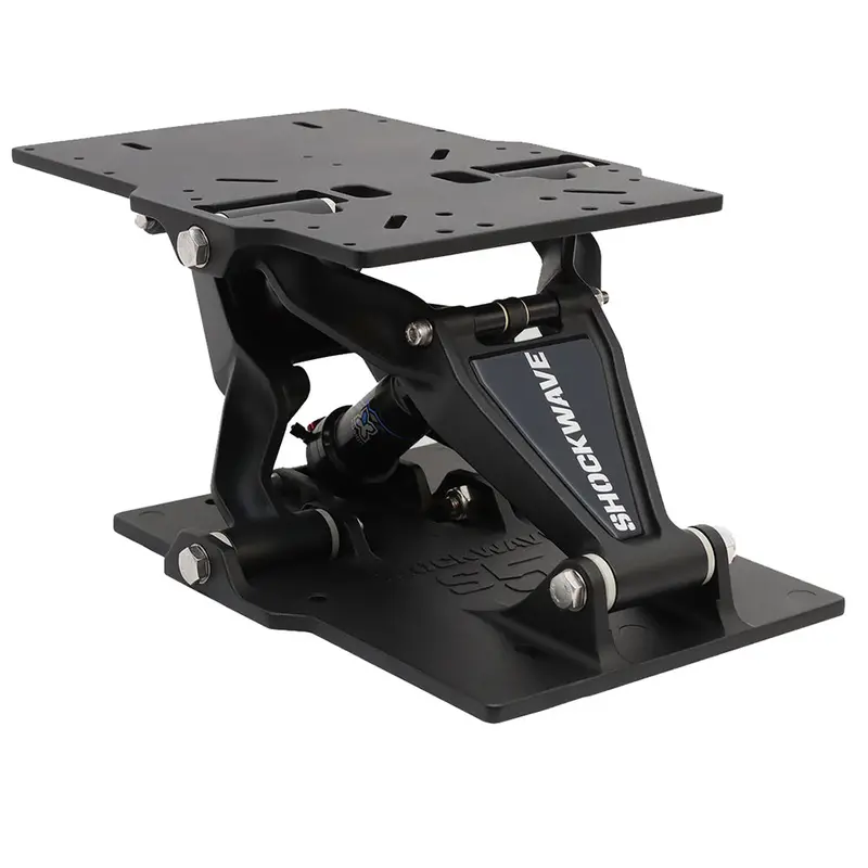 Shockwave S5-Lw Black Low-Profile Suspension Seat Base 1