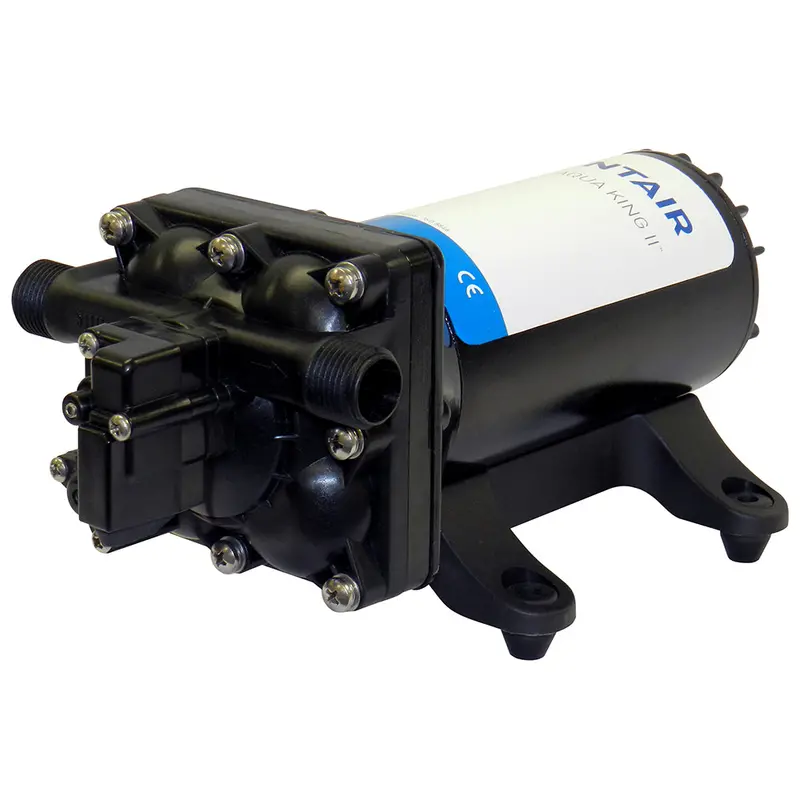 Shurflo Aqua King Ii Supreme 5.0 Gpm Freshwater Pump – 24V Dc With Integrated Strainer & Fittings [4158-163-E75] 1