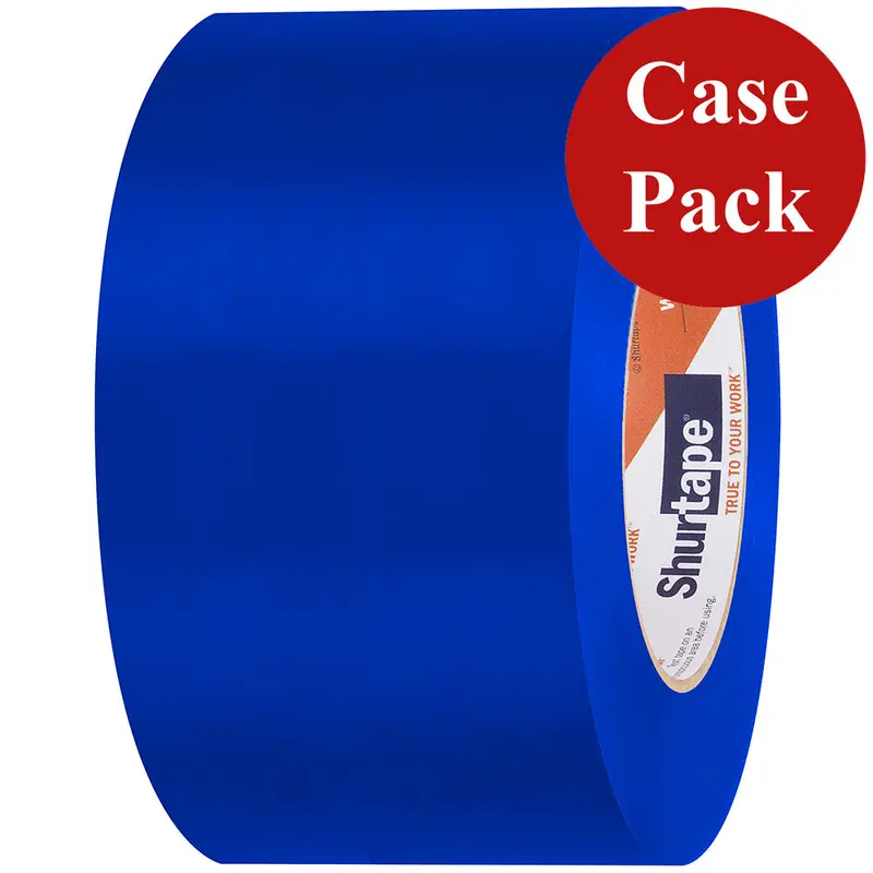 Shurtape Uv-Resistant Marine Heat Shrink Tape – 72Mm × 55M Blue Straight-Edge Roll (Case Of 16) [105739C] 1