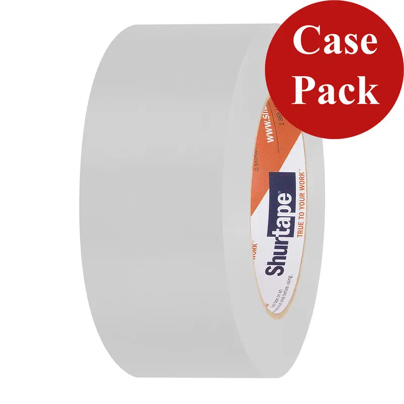 Shurtape Uv-Stable Marine Hull Tape – 48Mm × 33M White Straight-Edge Roll (Case Of 24) [105745C] 1