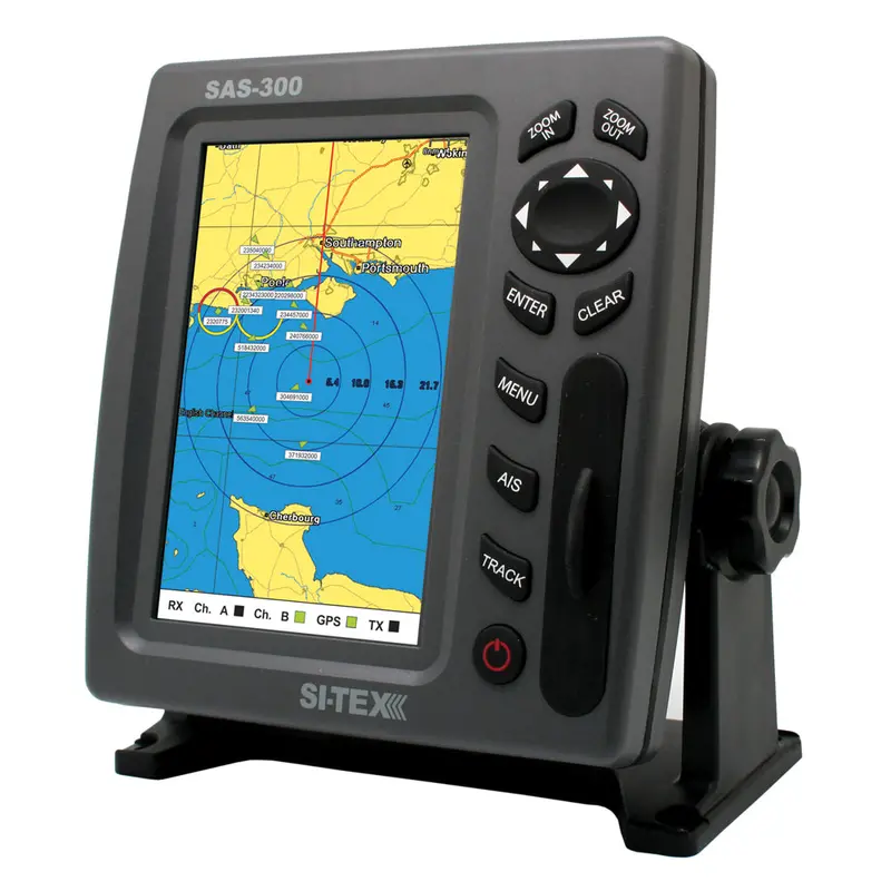 Si-Tex Sas-300 Class B Ais Transceiver — Display-Only Unit (Requires External Ais Setup) [Sas-300-3] 1